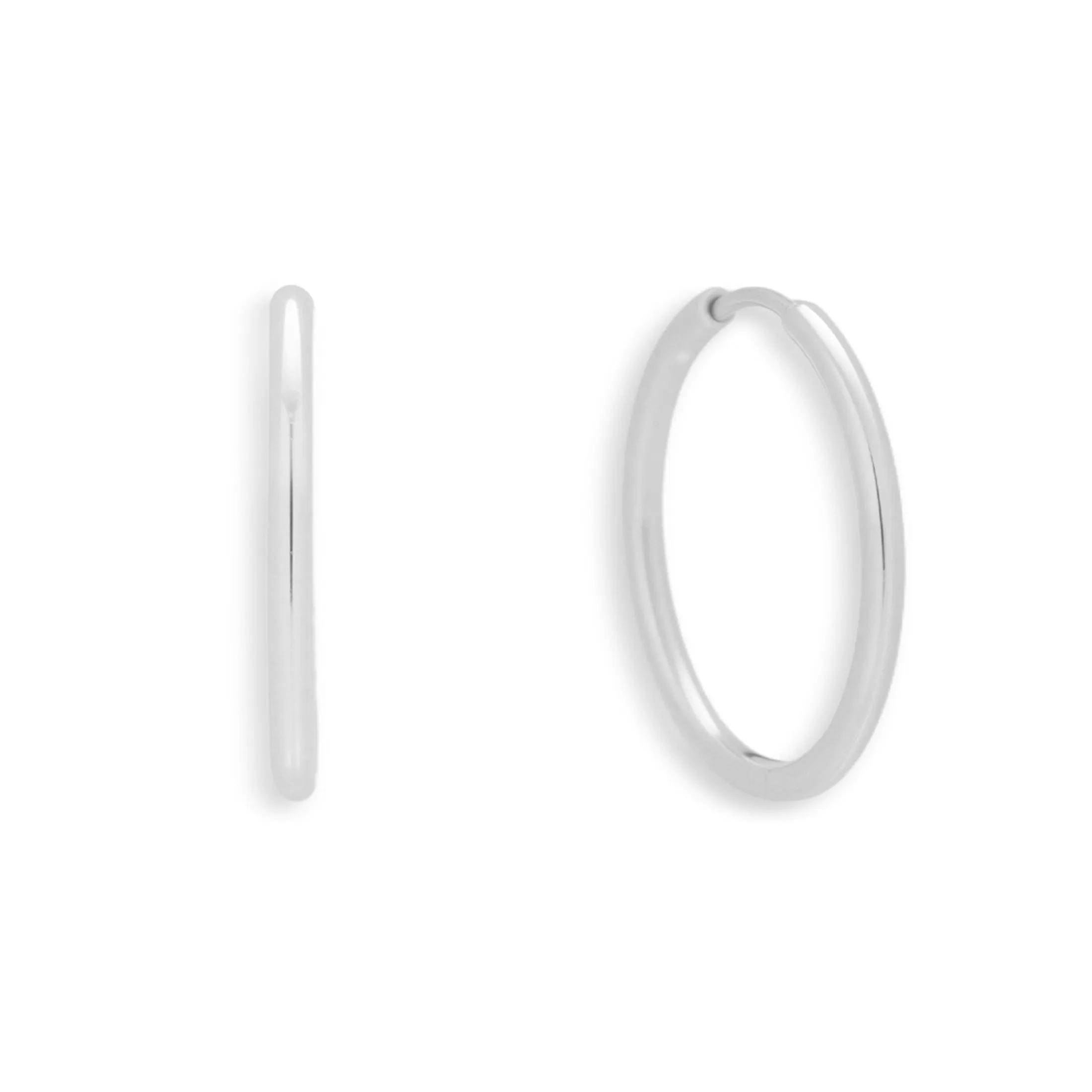 Thin Evryday Hoop Earrings sold by Evry Jewels product image thumbnail 4