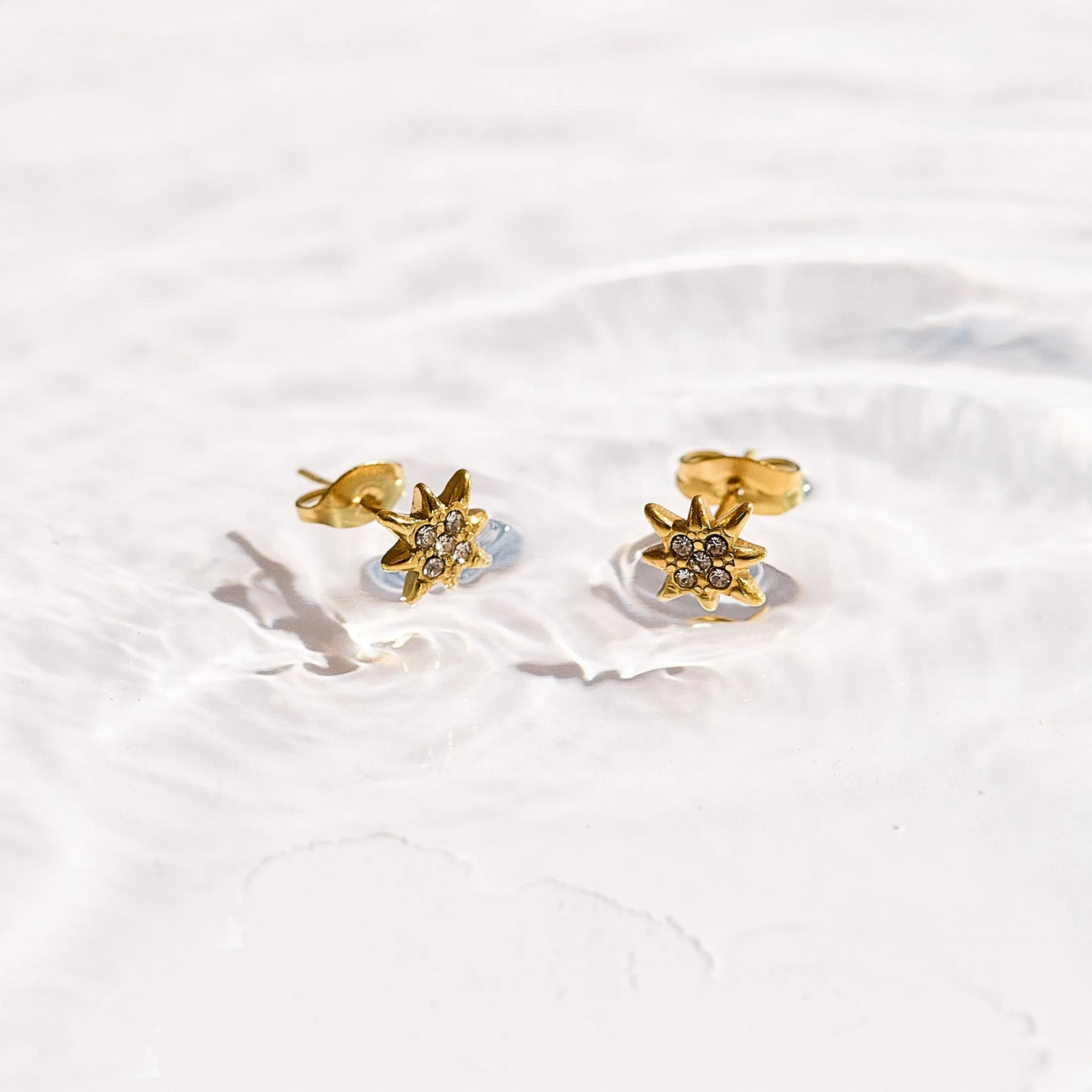 North Star Crystal Studs sold by Evry Jewels product image thumbnail 4