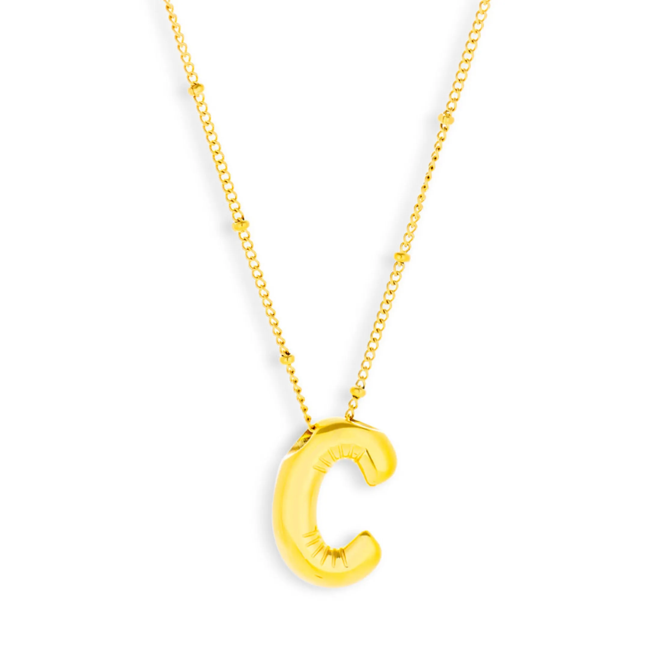 Starburst Initial Necklace sold by Evry Jewels product image thumbnail 5