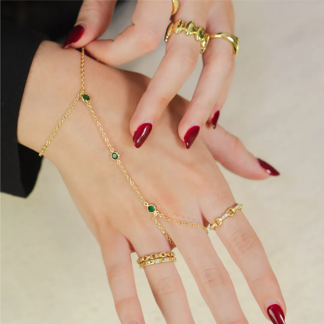 Starlight Hand Chain sold by Evry Jewels product image thumbnail 4