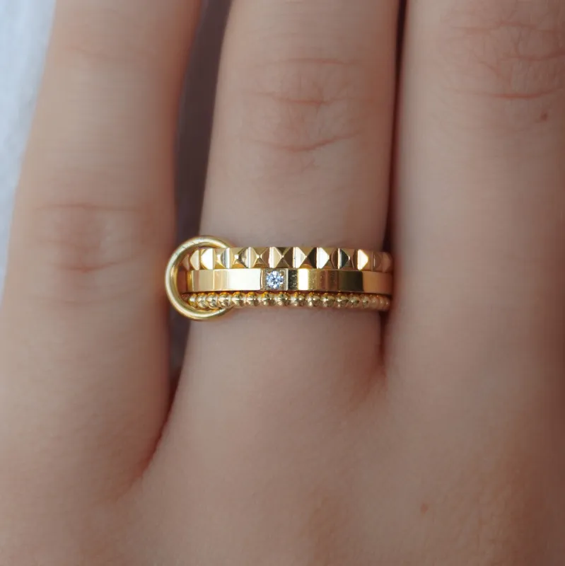 She's a Diva Stacked Ring sold by Evry Jewels