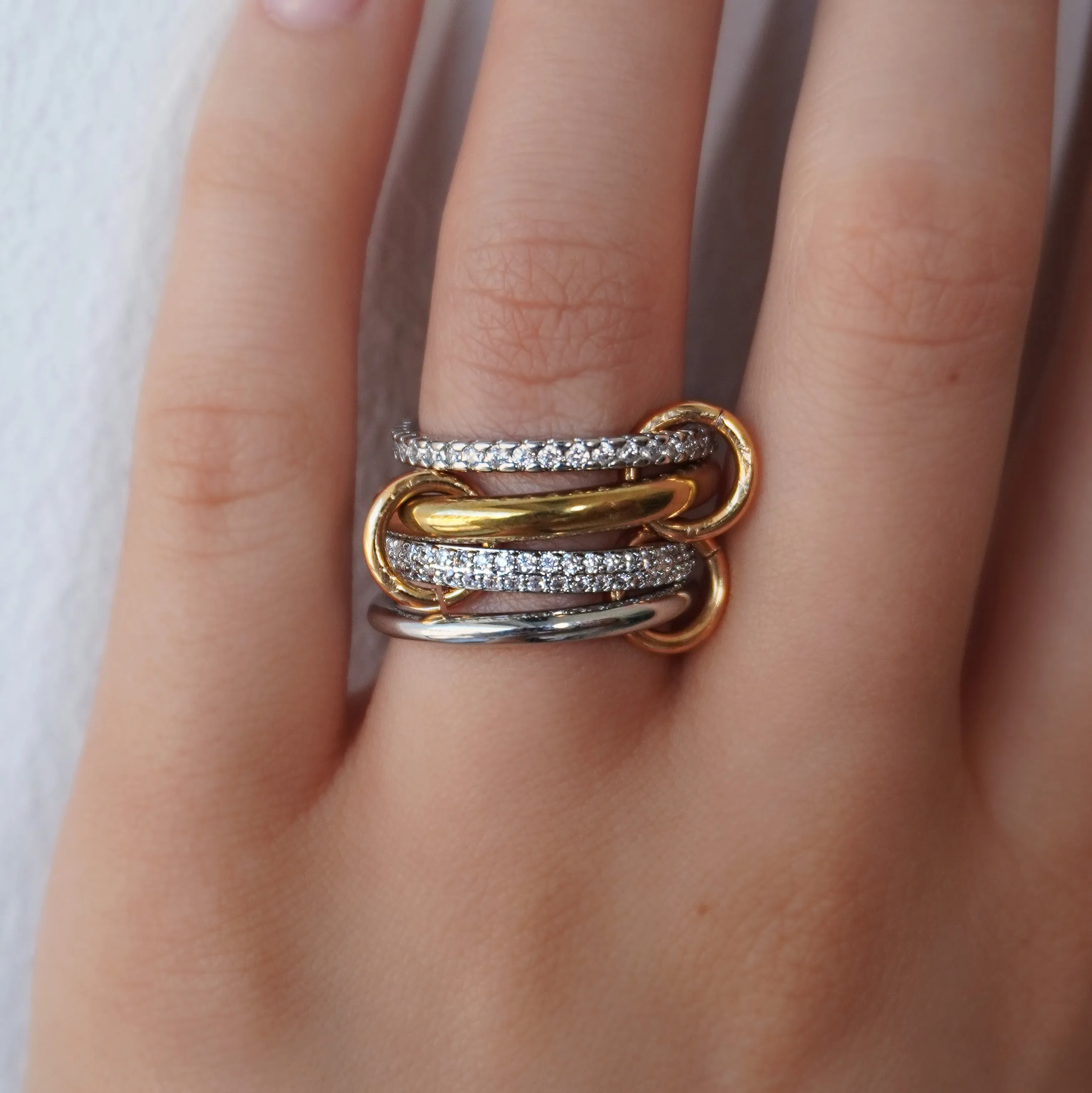 Bonded Stacked Ring sold by Evry Jewels