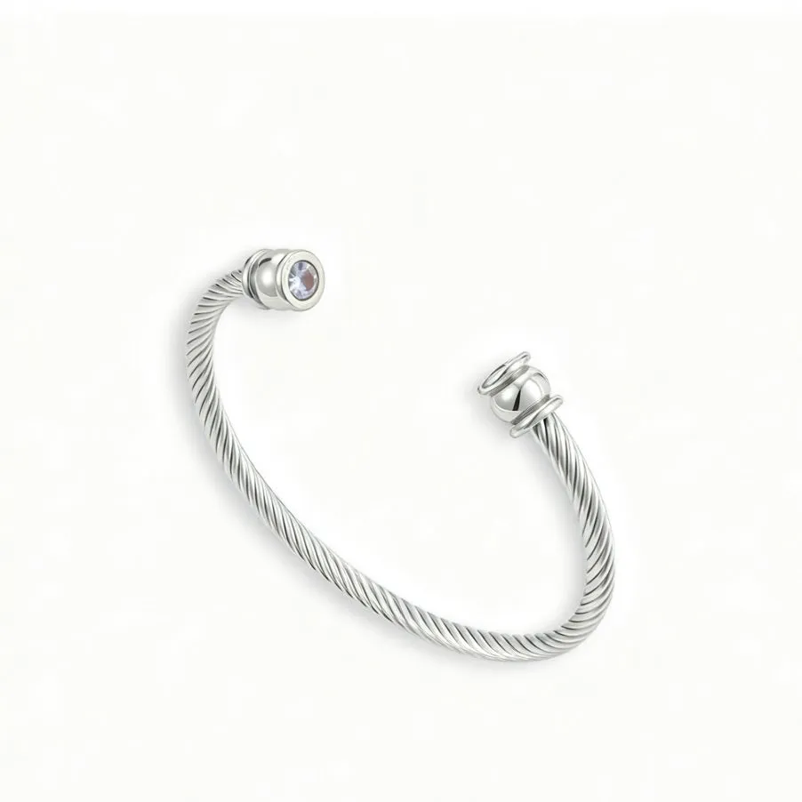 Eternal Twirl Bangle sold by Evry Jewels product image thumbnail 2