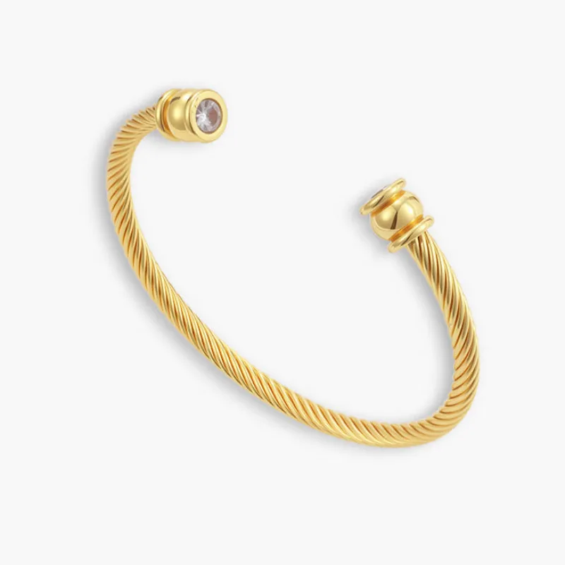 Eternal Twirl Bangle sold by Evry Jewels