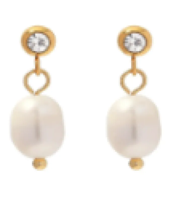 Enchanted Pearl Earrings sold by Evry Jewels
