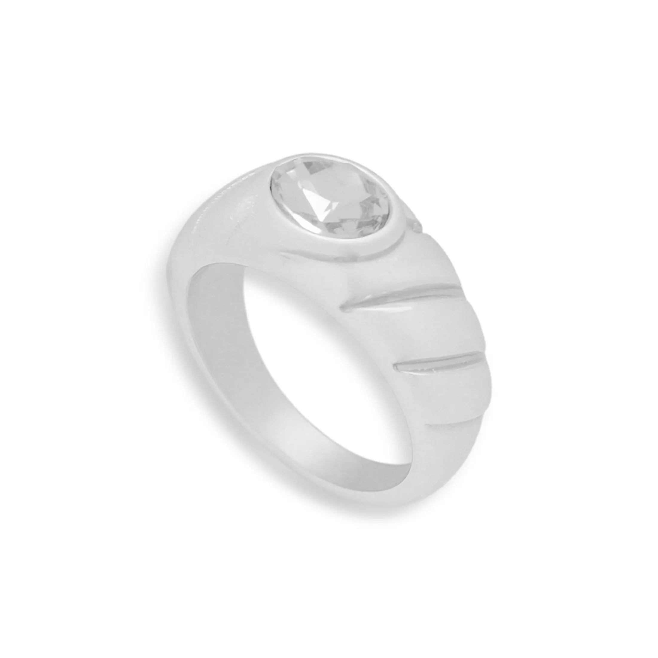 Oval Stone Dome Ring sold by Evry Jewels product image thumbnail 4