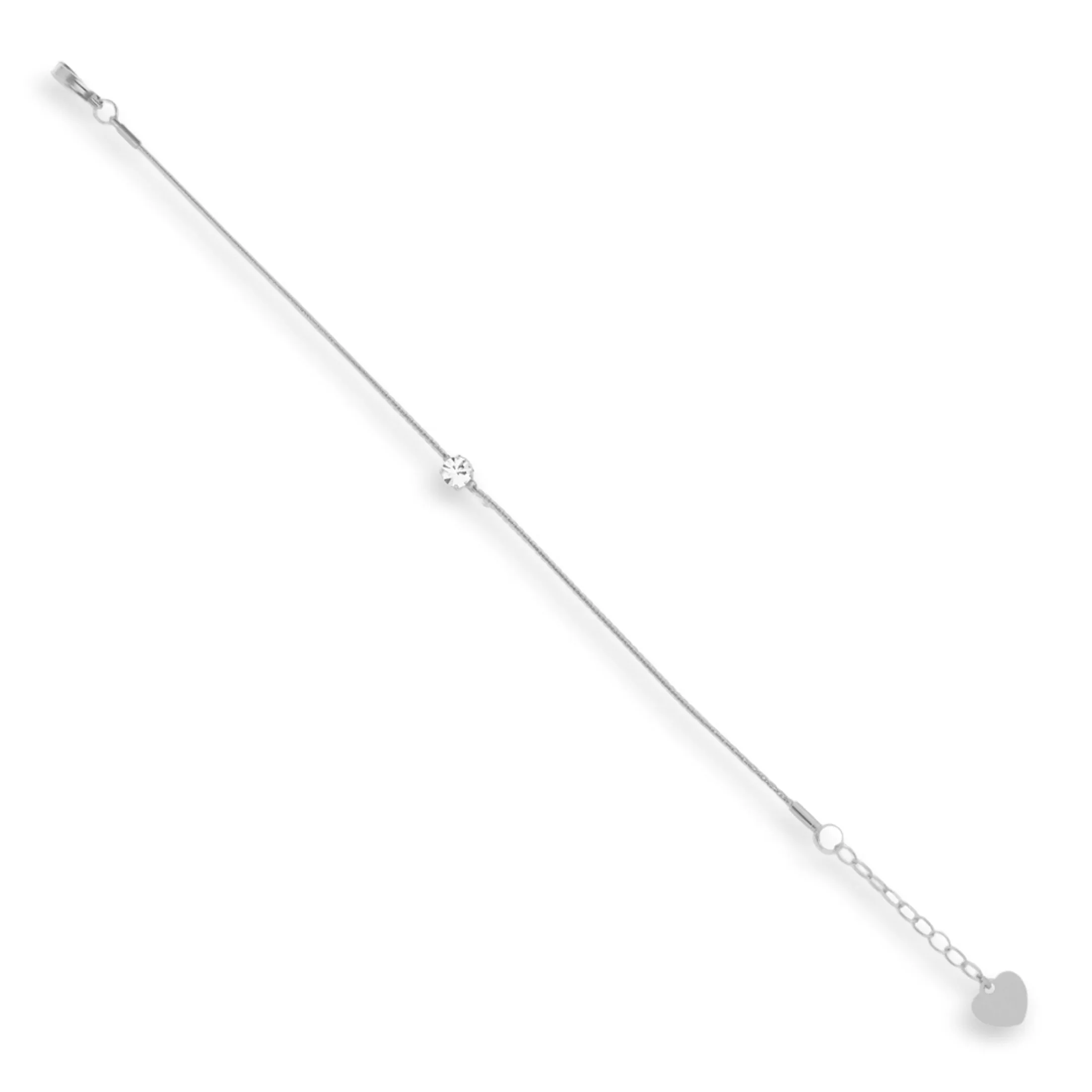 Dainty Crystal Charm Bracelet sold by Evry Jewels product image thumbnail 3