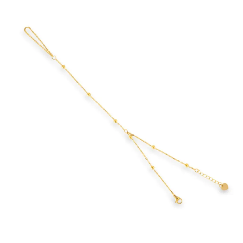 Beaded Hand Chain sold by Evry Jewels