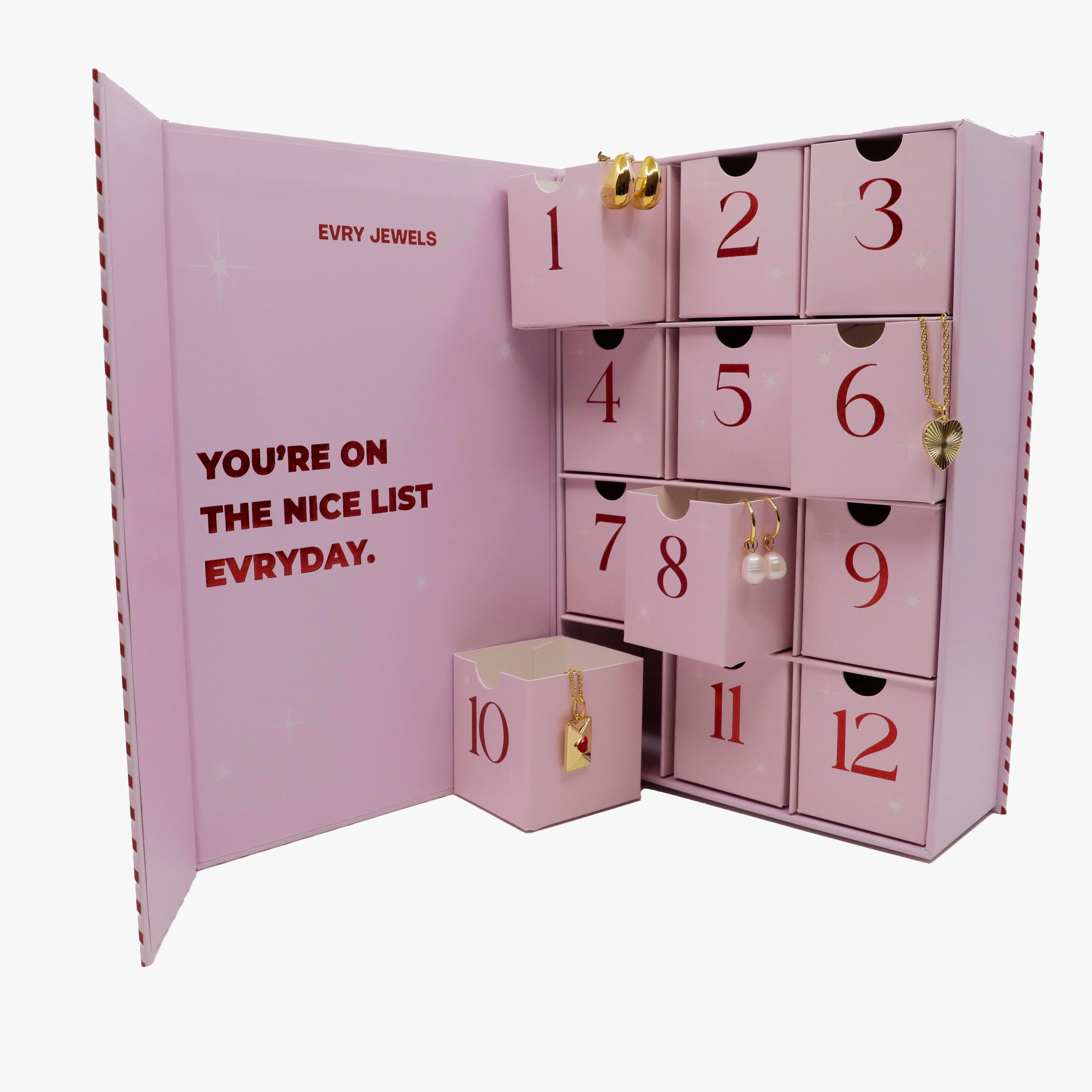 12 Days of Sparkle Holiday Box sold by Evry Jewels product image thumbnail 4