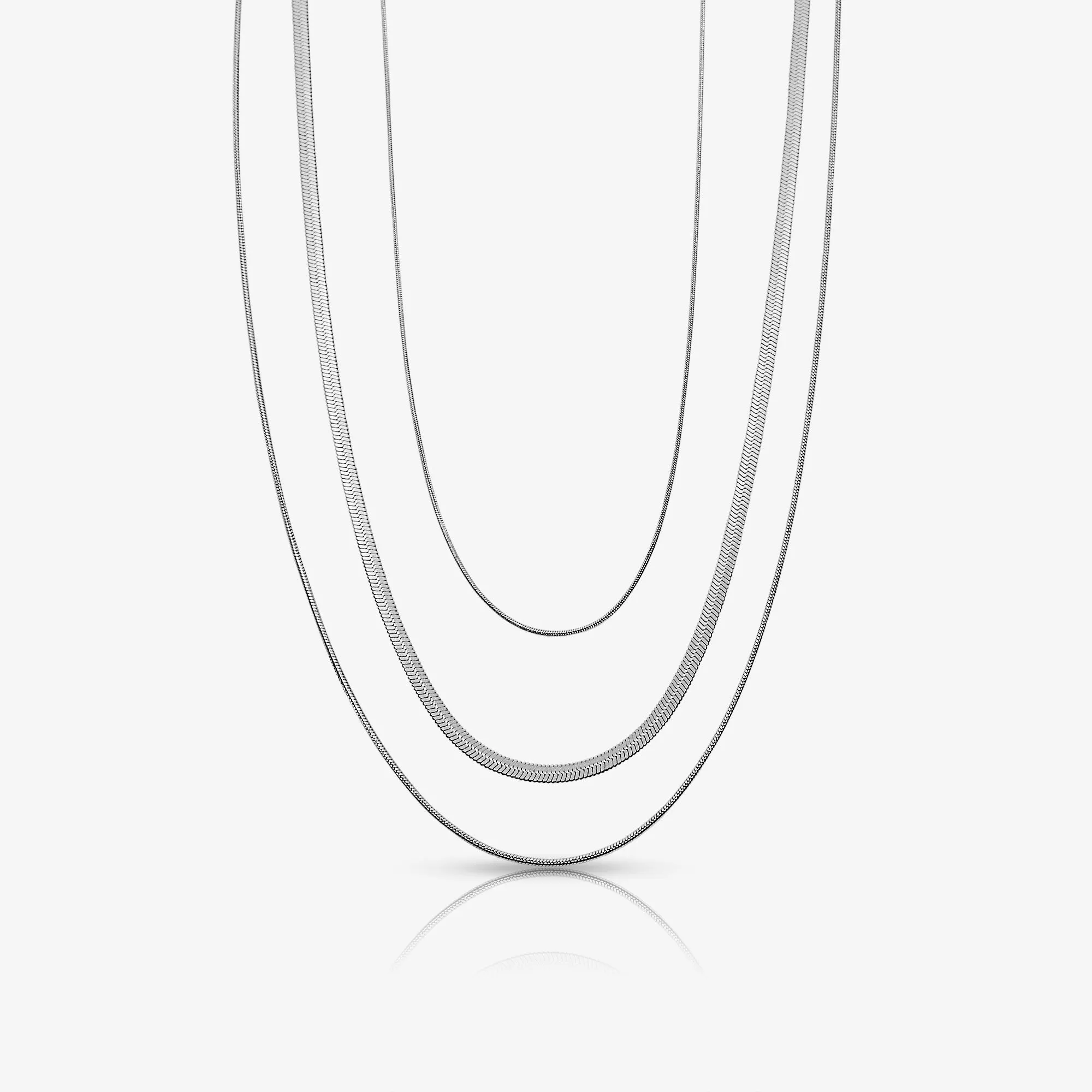 Queen Behaviour Triple Layered Necklace sold by Evry Jewels product image thumbnail 2