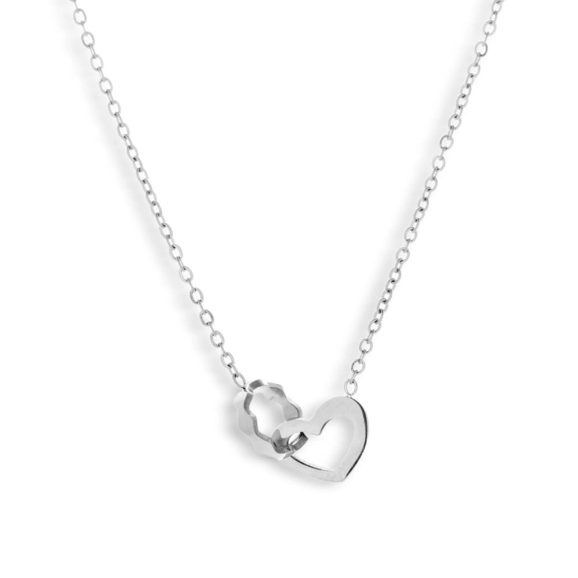Linked Heart Necklace sold by Evry Jewels product image thumbnail 2