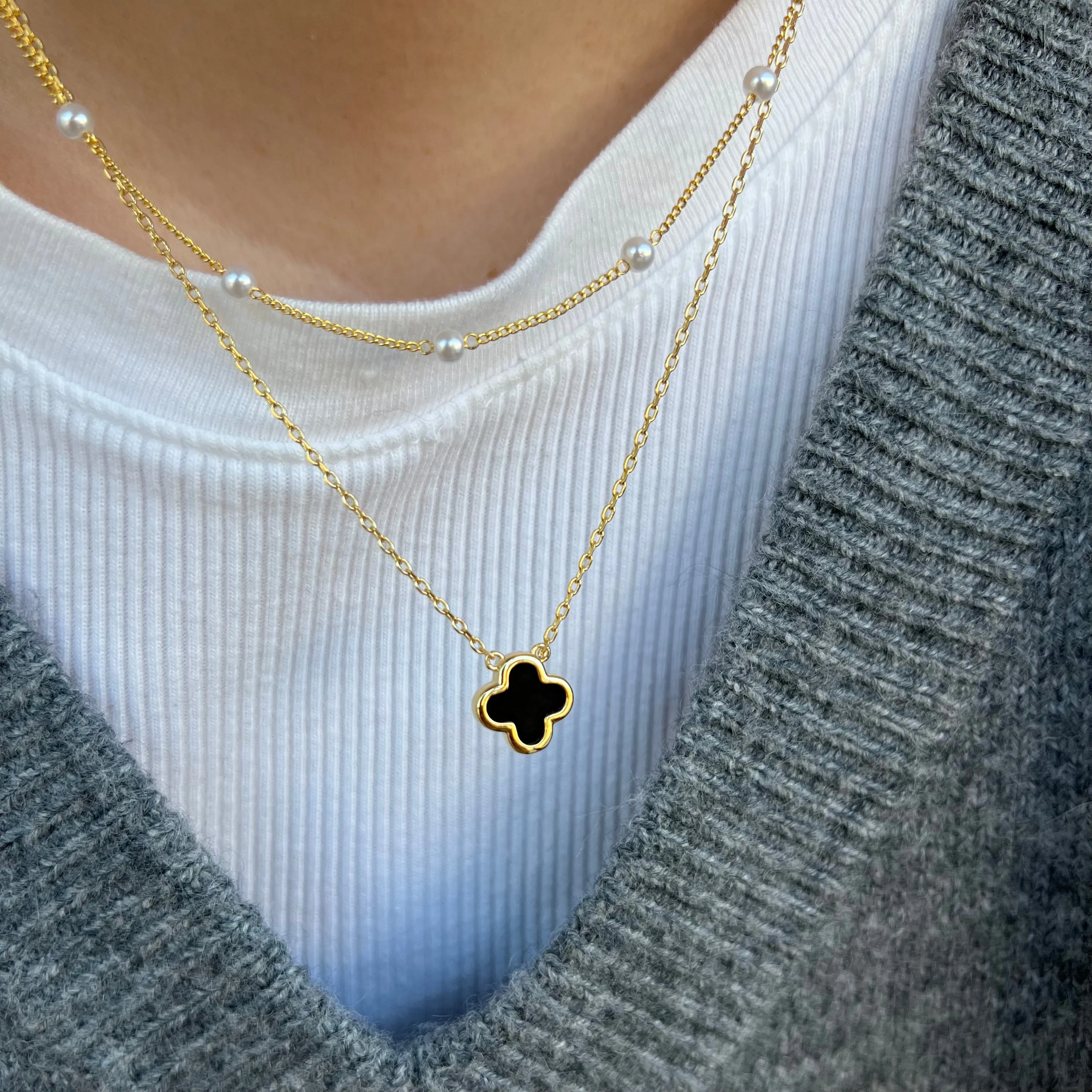 Lucky Necklace sold by Evry Jewels product image thumbnail 4