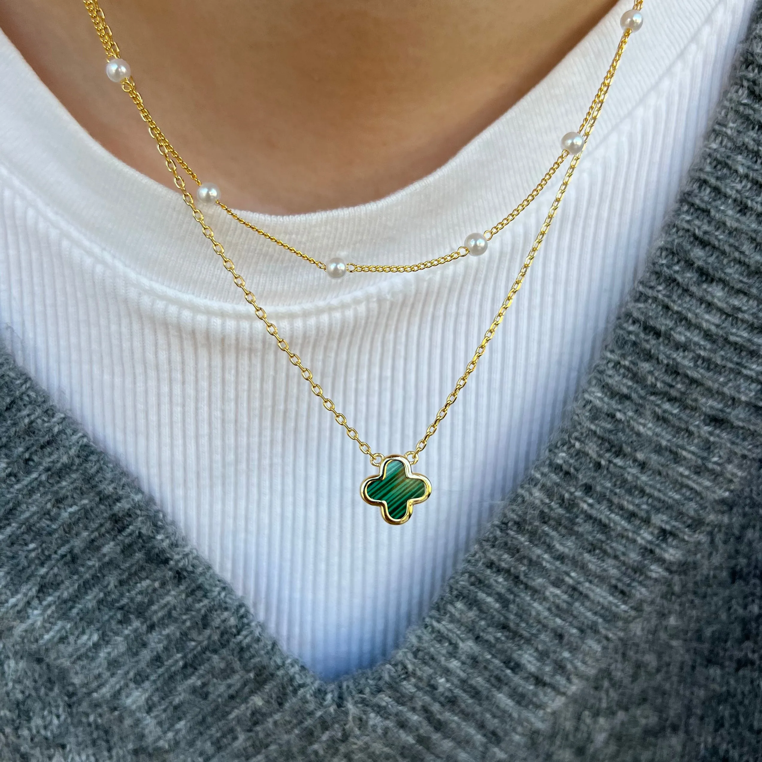 Lucky Necklace sold by Evry Jewels product image thumbnail 5