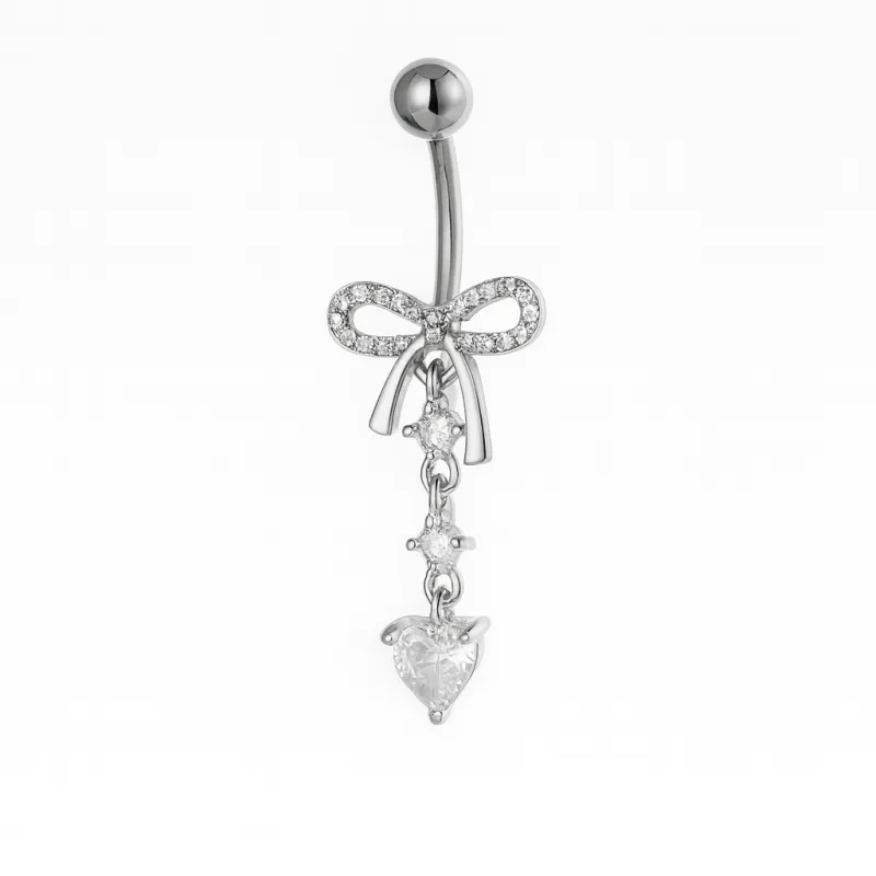 Sweetheart Belly Ring made by Lina