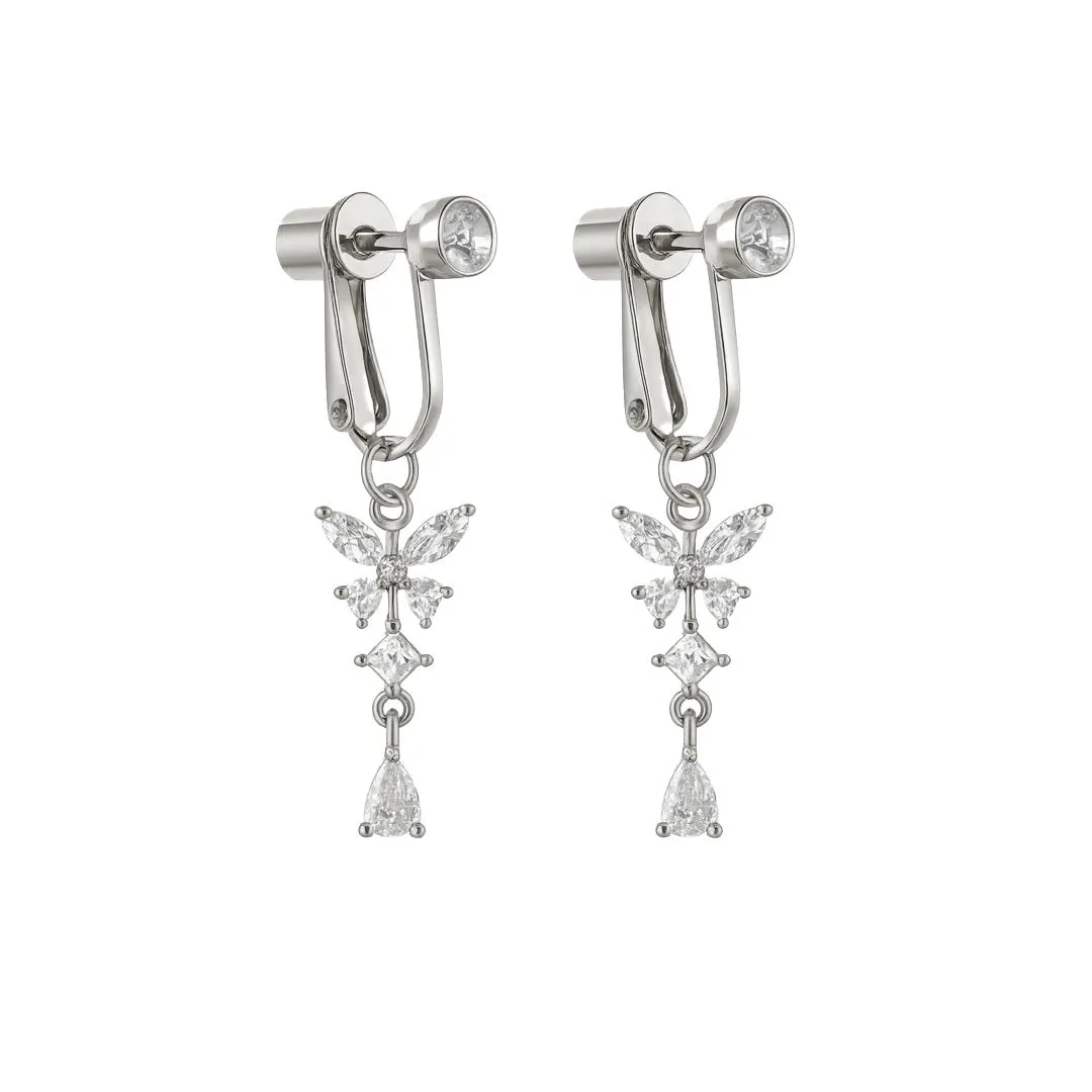 Butterfly Dreams Clip-On Earrings sold by Evry Jewels product image thumbnail 2