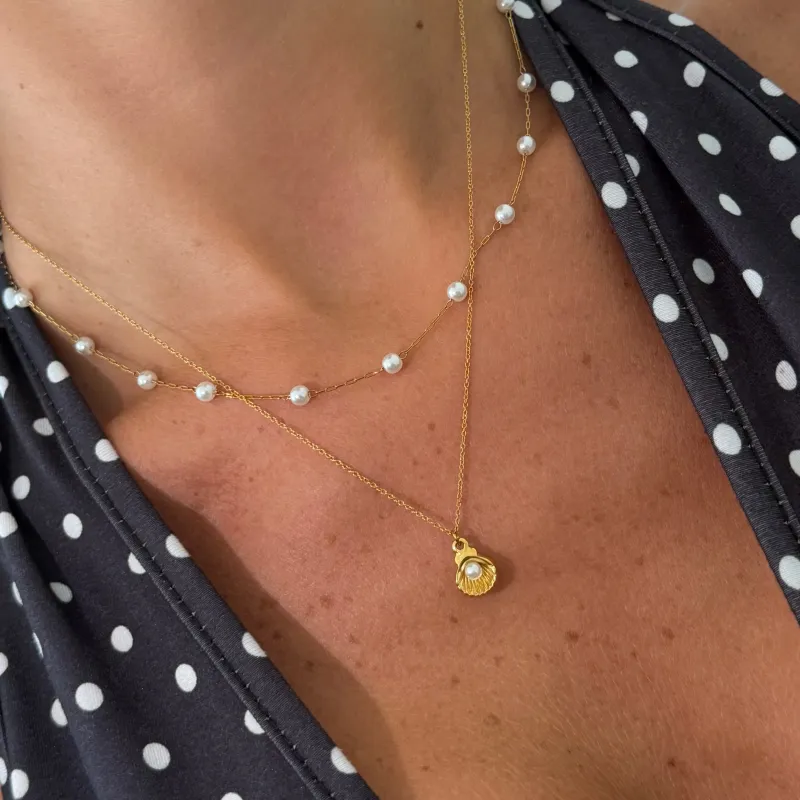 Shelly Pearl Necklace sold by Evry Jewels