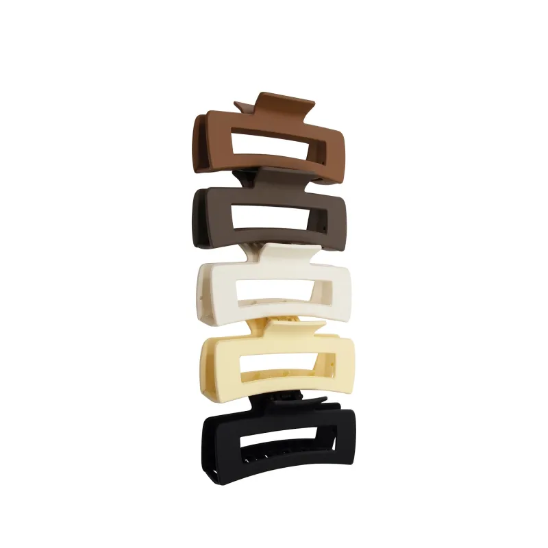 Soft Girl Claw Clips 5-Pack Set sold by Evry Jewels