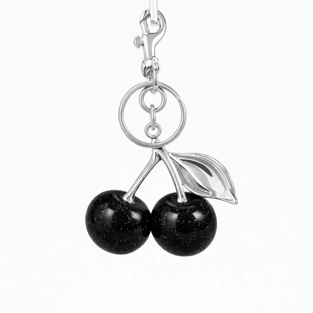 Red Cherry Bag Charm sold by Evry Jewels product image thumbnail 2