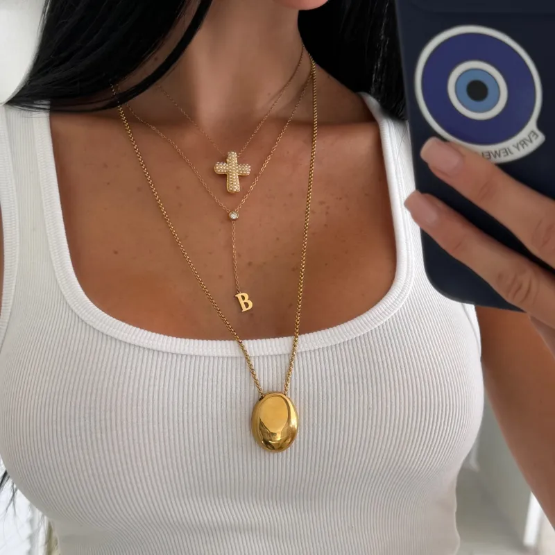 Aurora Glow Long Necklace sold by Evry Jewels