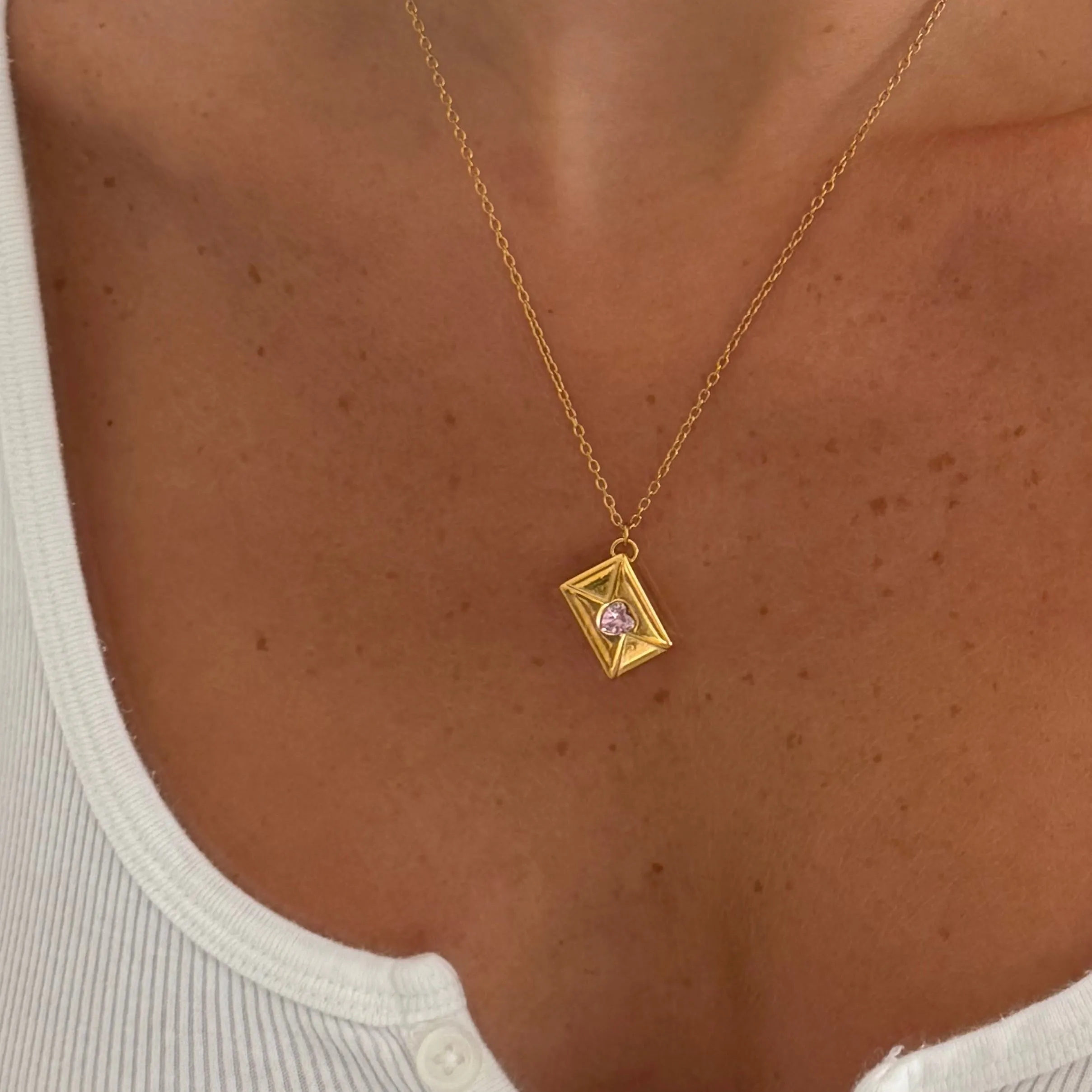 Sending Love Necklace sold by Evry Jewels product image thumbnail 2