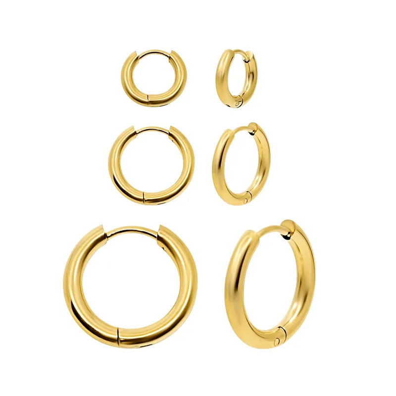 Cutie Thin Hoop Earrings made by Evry Jewels