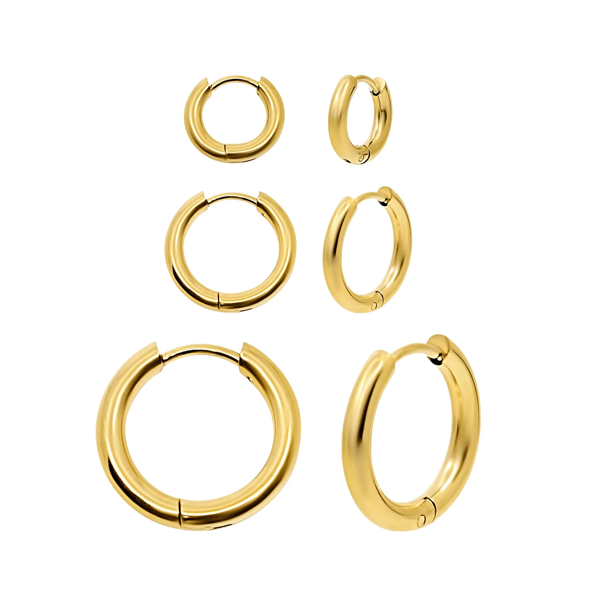 Cutie Thin Hoop Earrings sold by Evry Jewels
