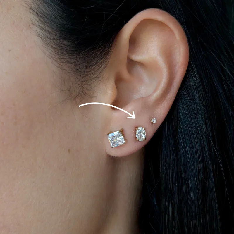 Delicate Stud Earrings sold by Evry Jewels