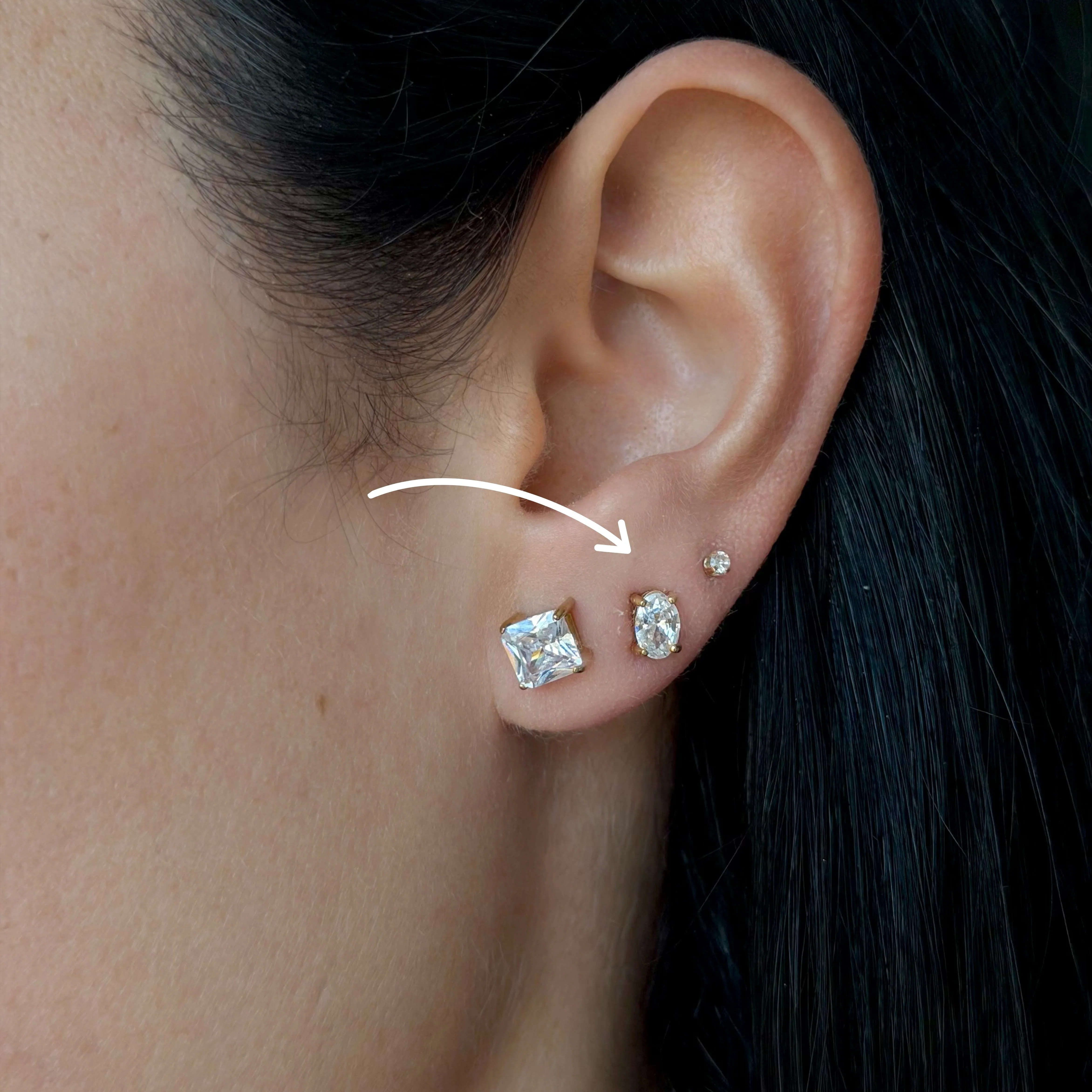Delicate Stud Earrings sold by Evry Jewels