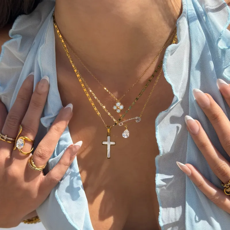 Opal Blossom Necklace sold by Evry Jewels