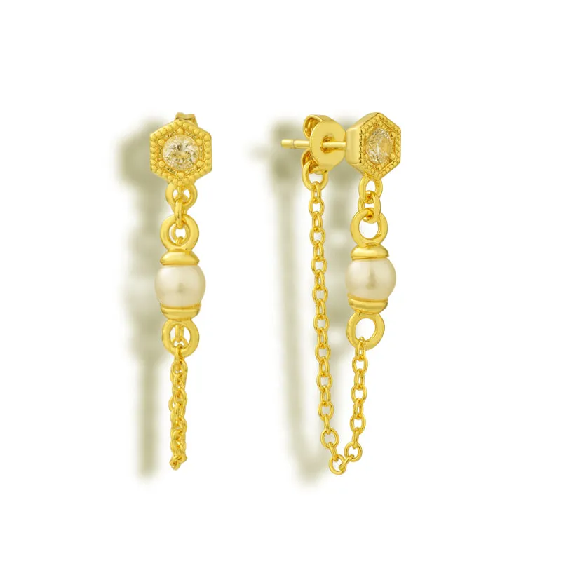 Zoe Earrings sold by Evry Jewels product image thumbnail 2
