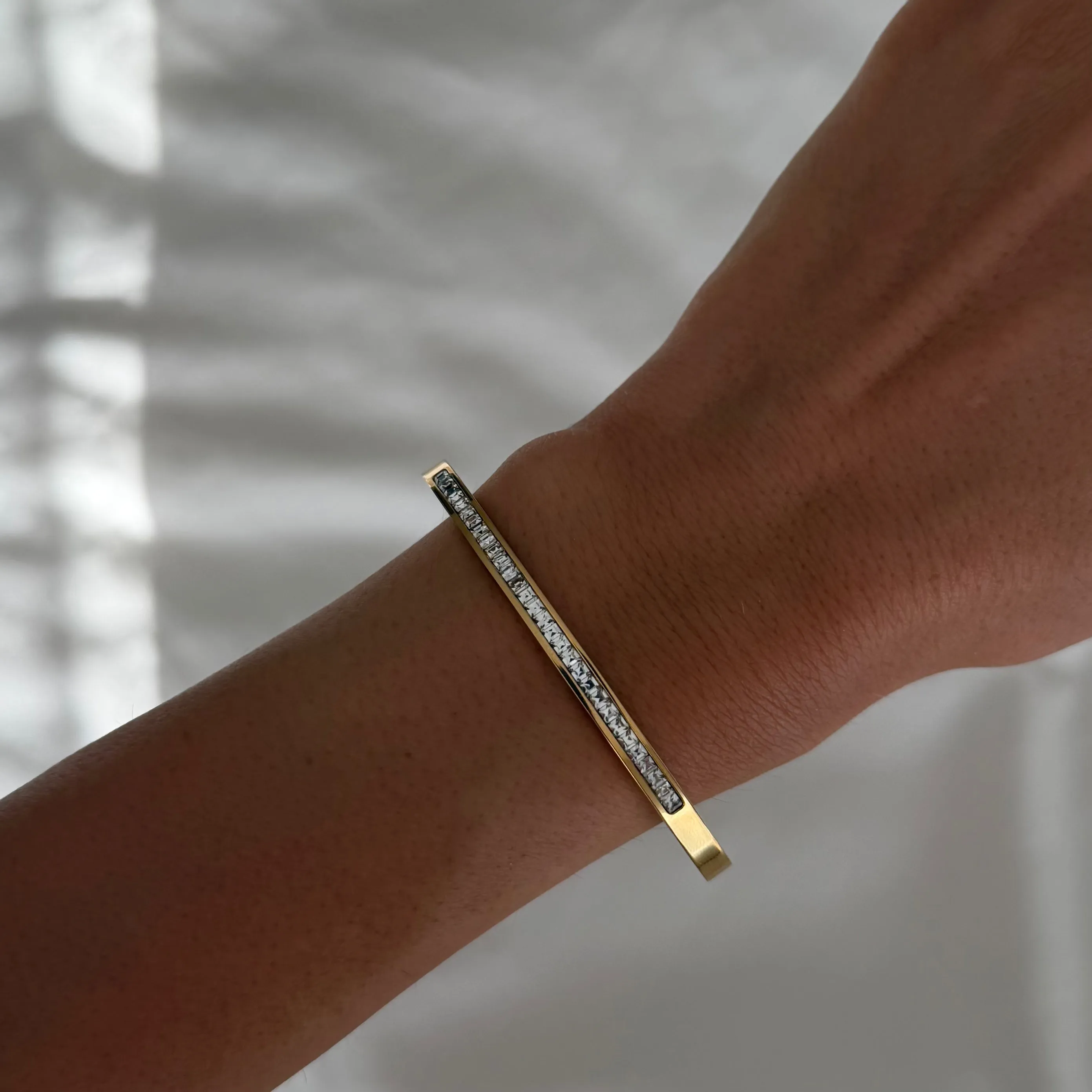 It-Girl Status Tennis Bangle sold by Evry Jewels
