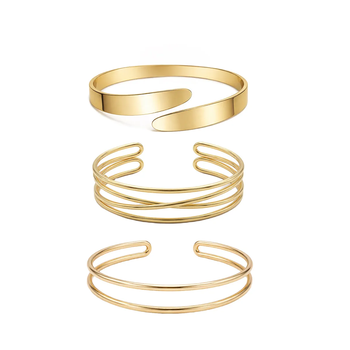 Arm Cuff 3-Piece Bundle sold by Evry Jewels