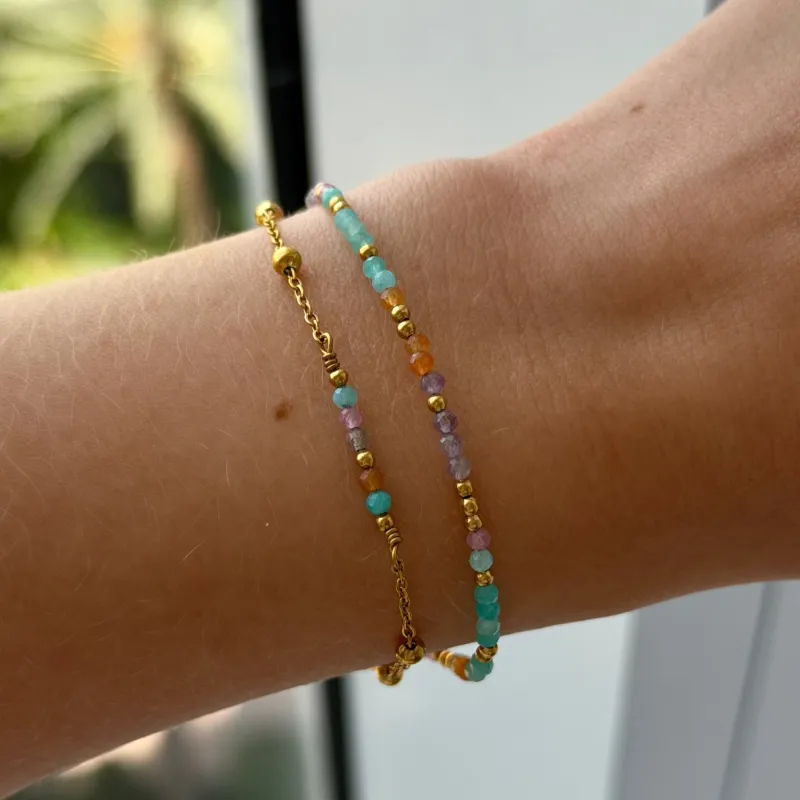 Pastel Dreams Beaded Bracelets made by Evry Jewels