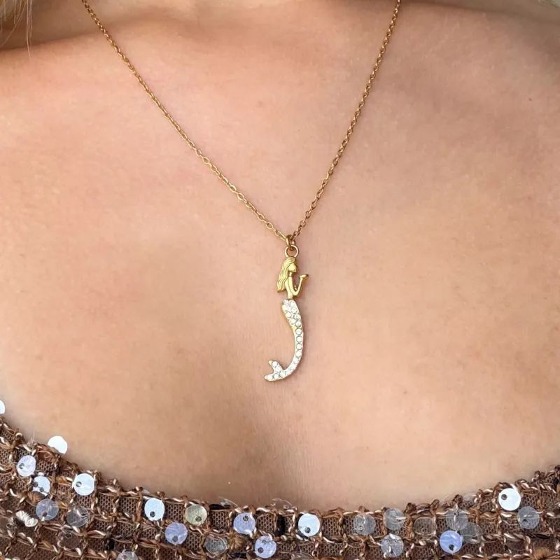 Mermaid Muse Necklace made by Evry Jewels