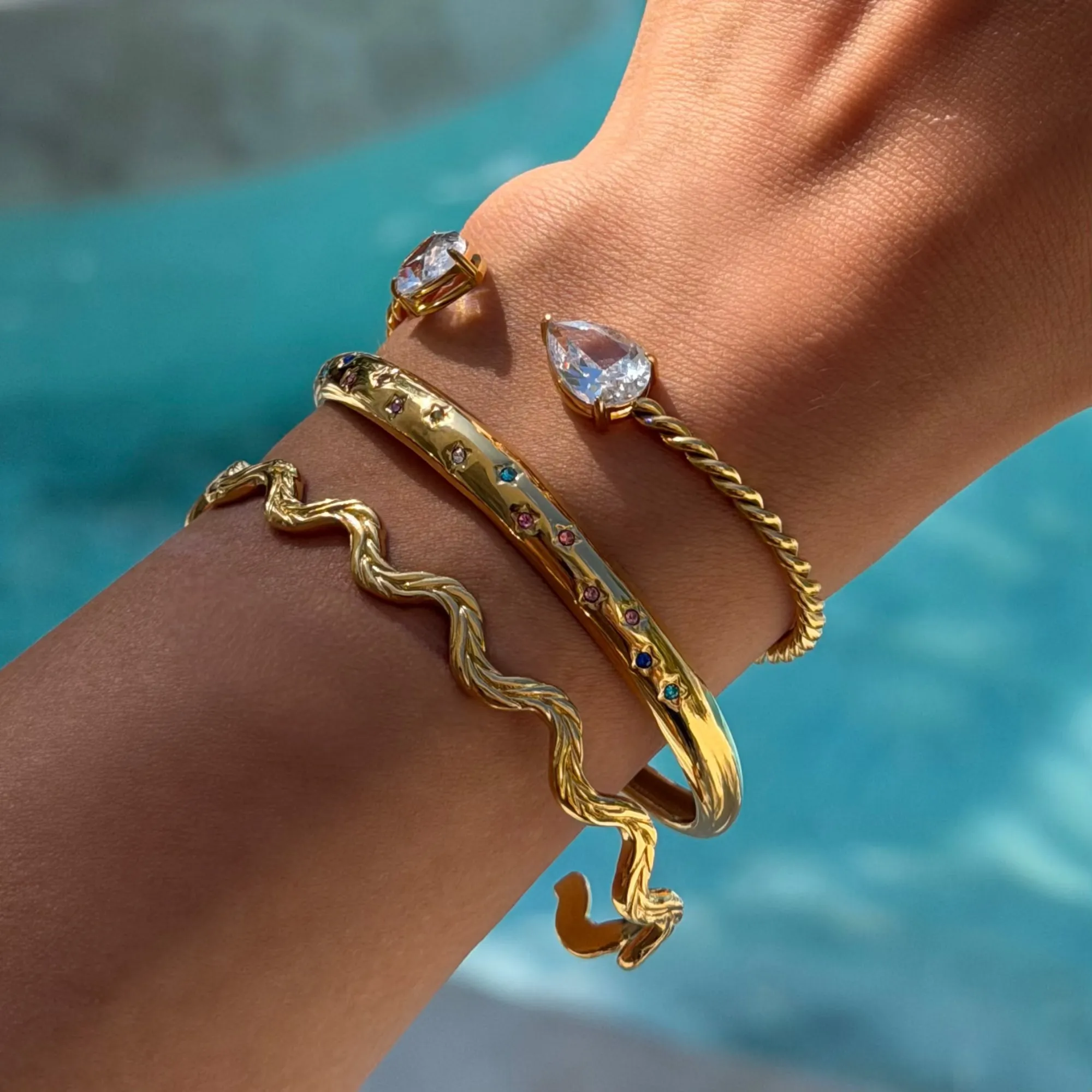 Confetti Babe Bangle sold by Evry Jewels product image thumbnail 2