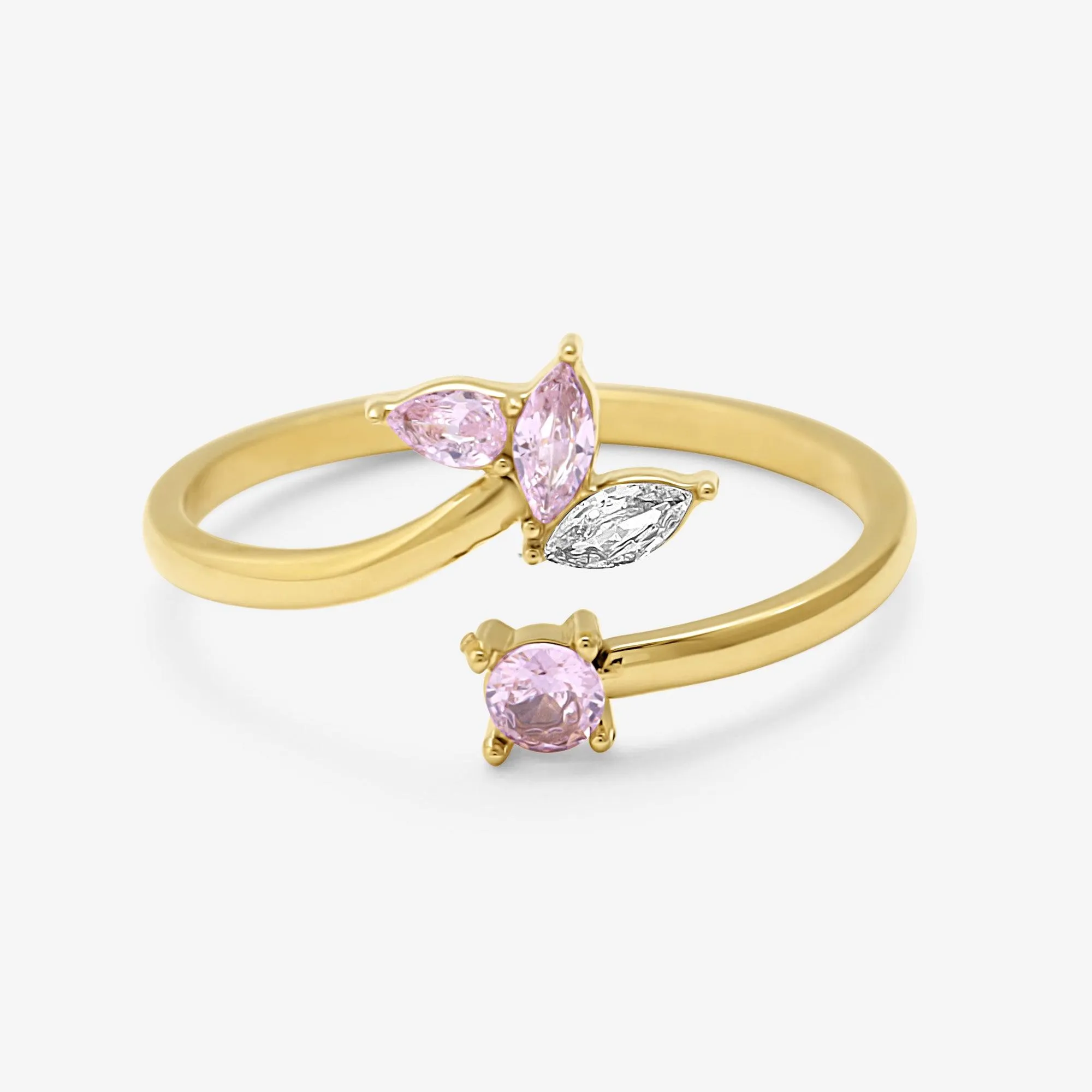 Blush Bloom Ring sold by Evry Jewels product image thumbnail 3