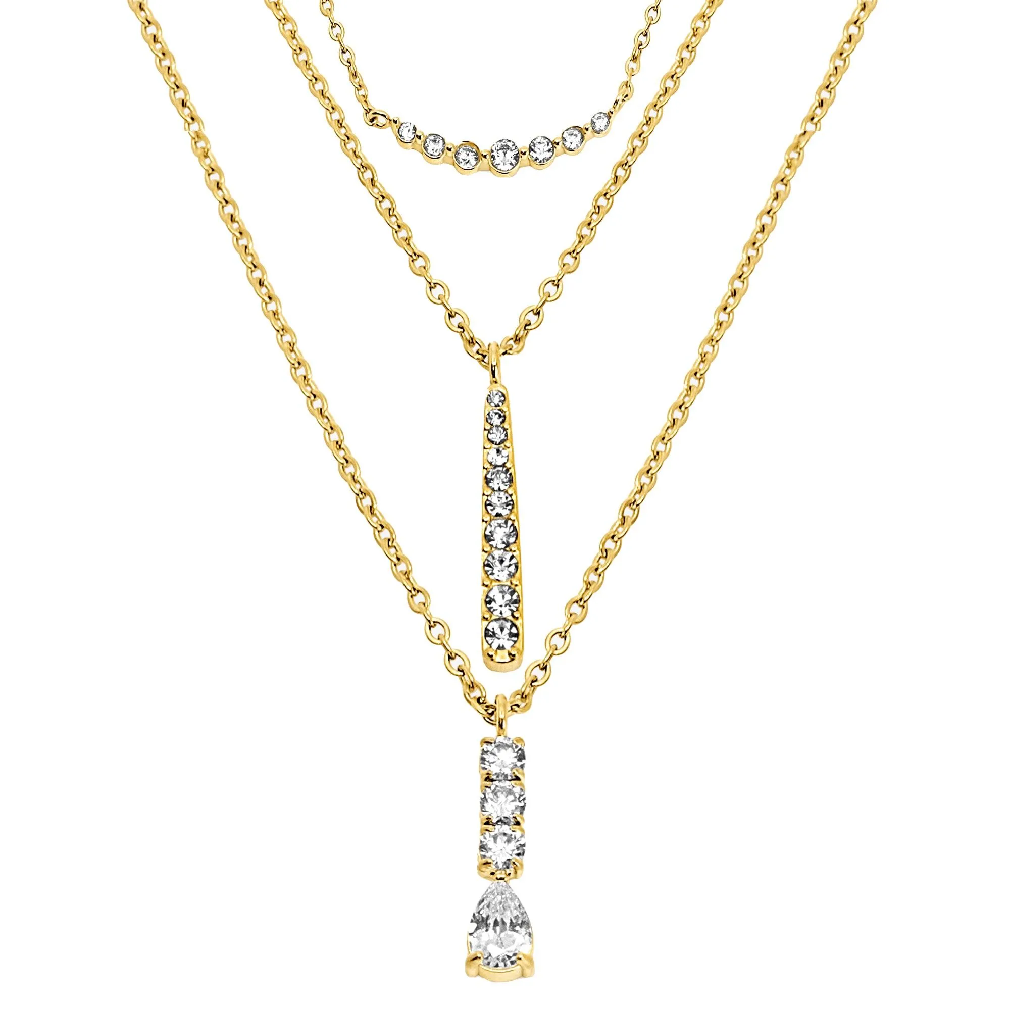 Main Event 3-Piece Necklace Set sold by Evry Jewels product image thumbnail 2