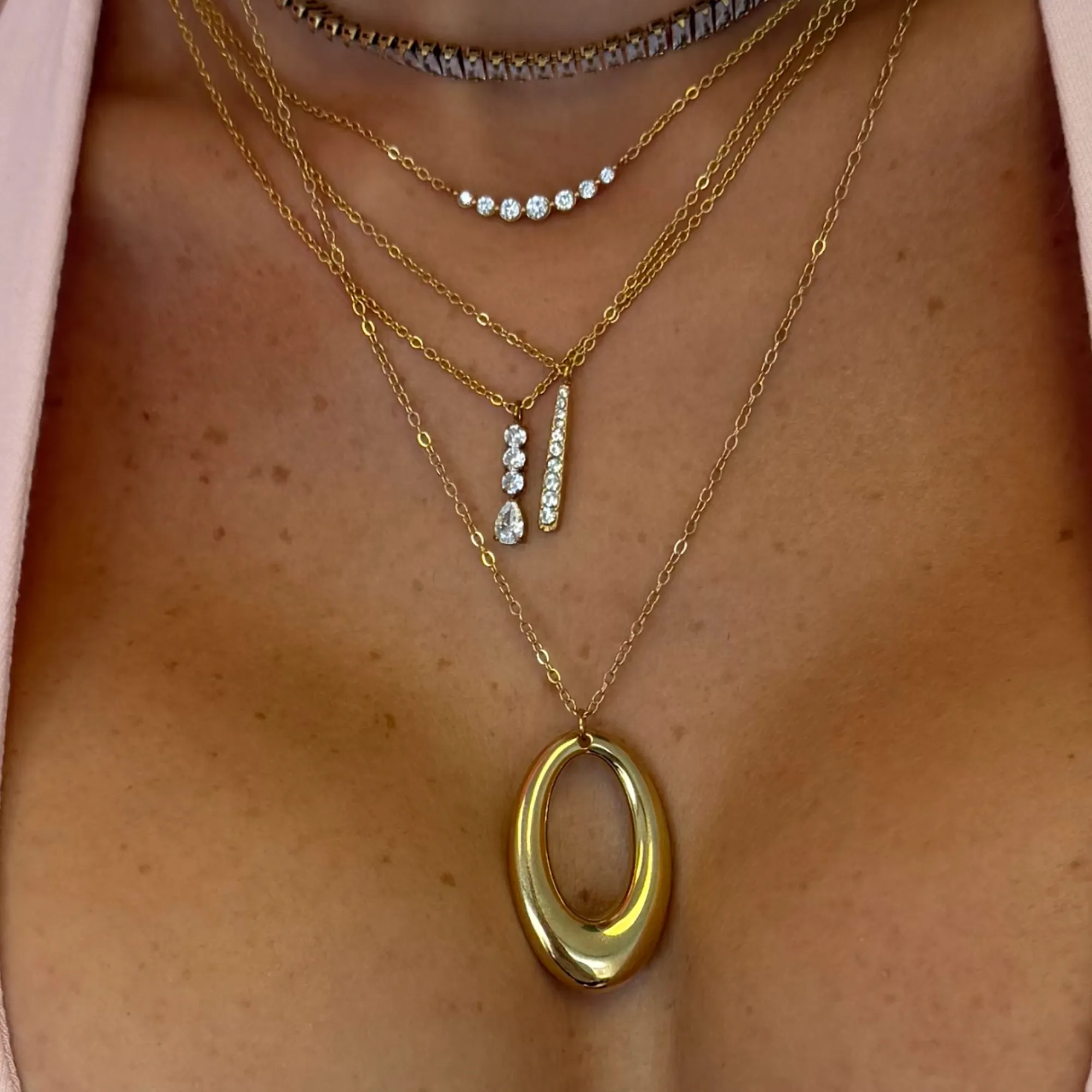 Main Event 3-Piece Necklace Set sold by Evry Jewels product image thumbnail 3
