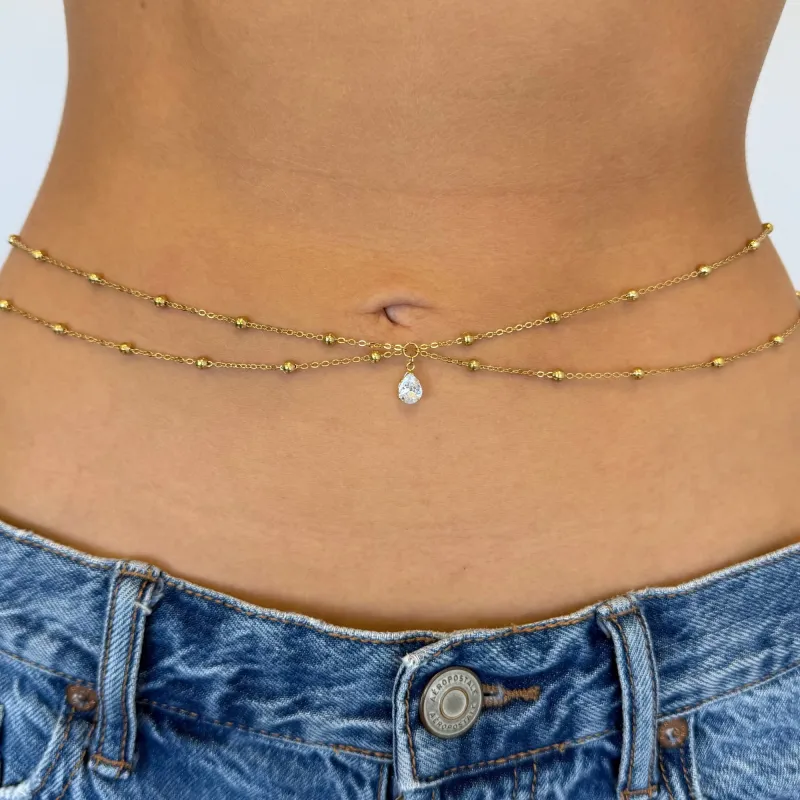 Double Take Waist Chain made by Evry Jewels