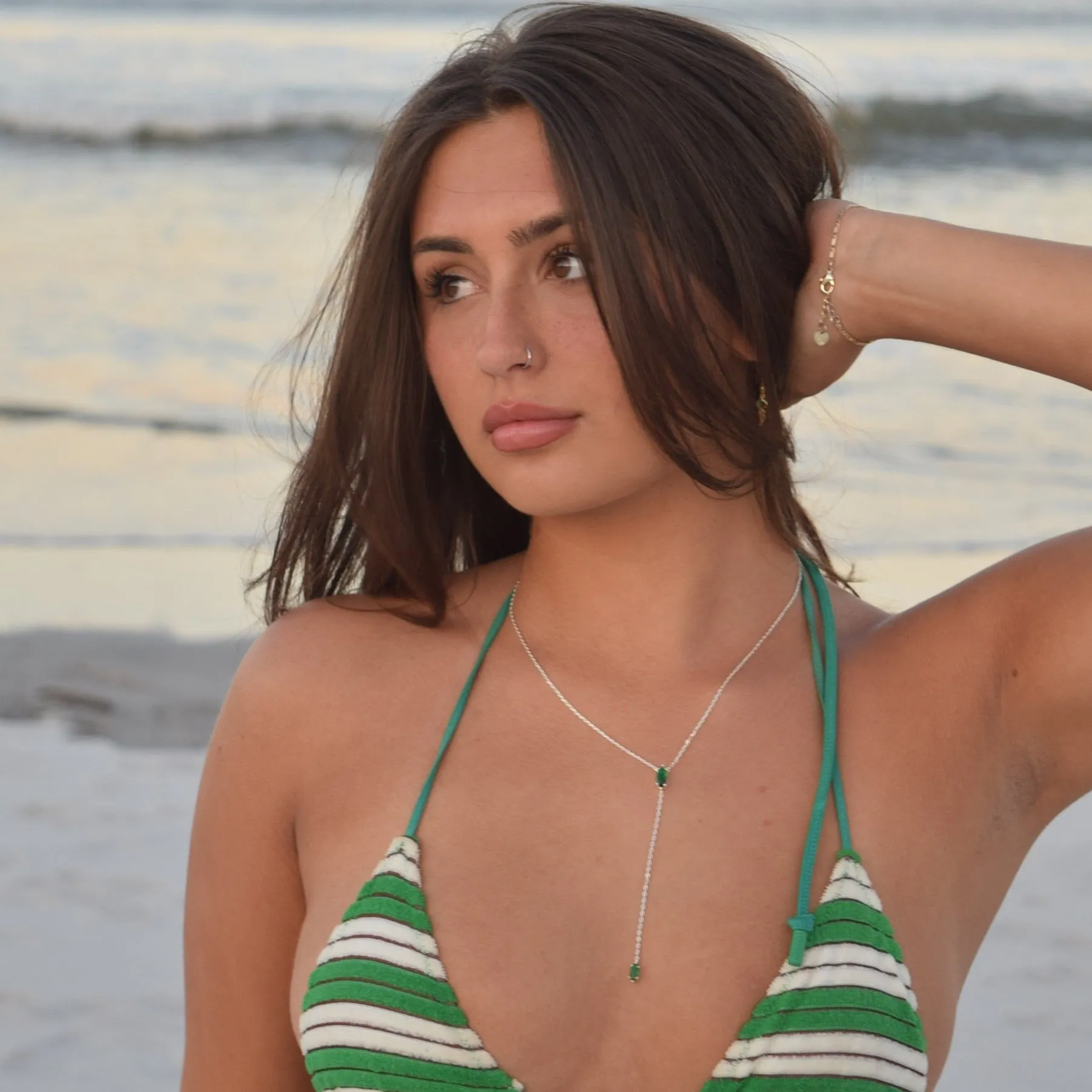 Esmeralda Necklace sold by Evry Jewels product image thumbnail 5