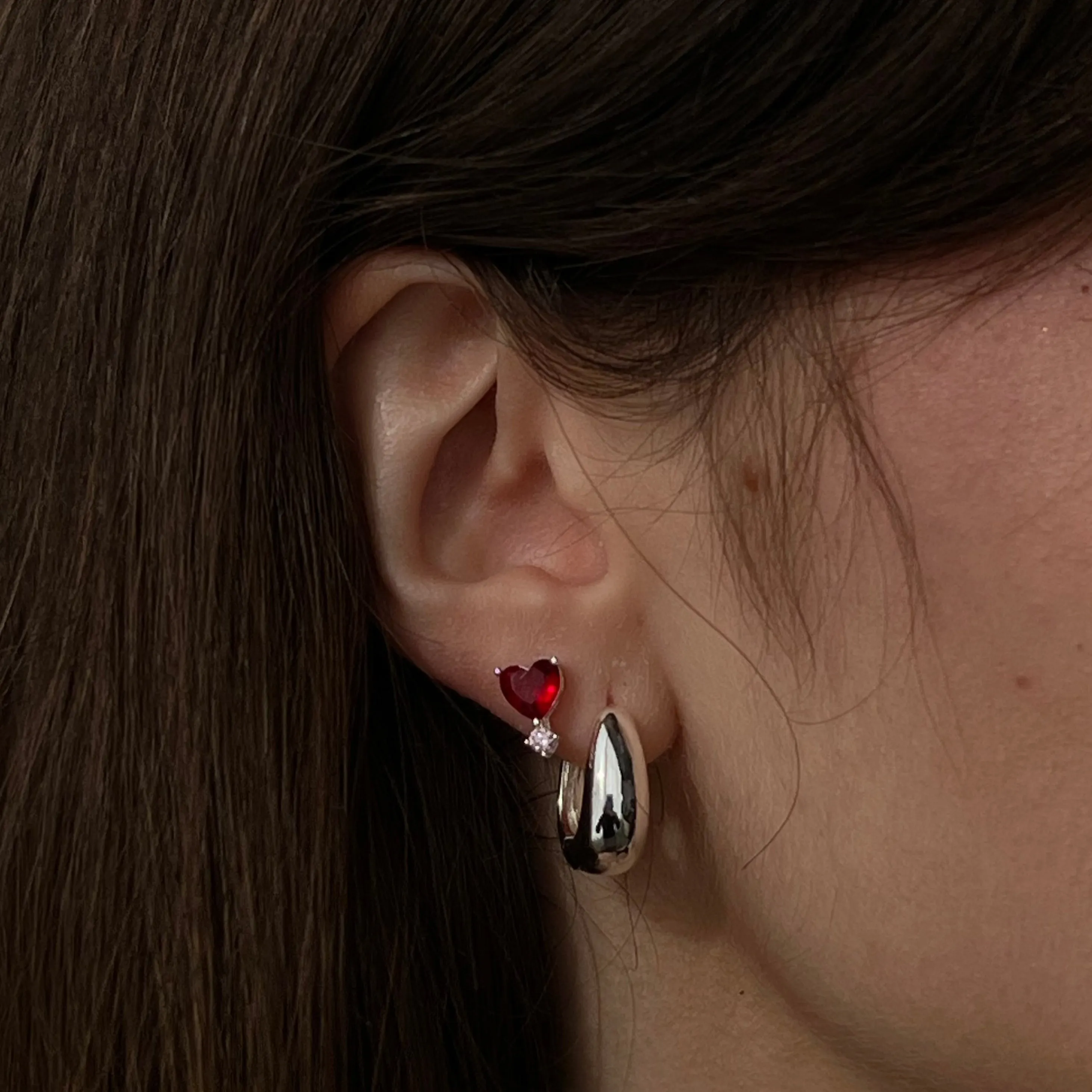 Candy Heart Studs sold by Evry Jewels product image thumbnail 2