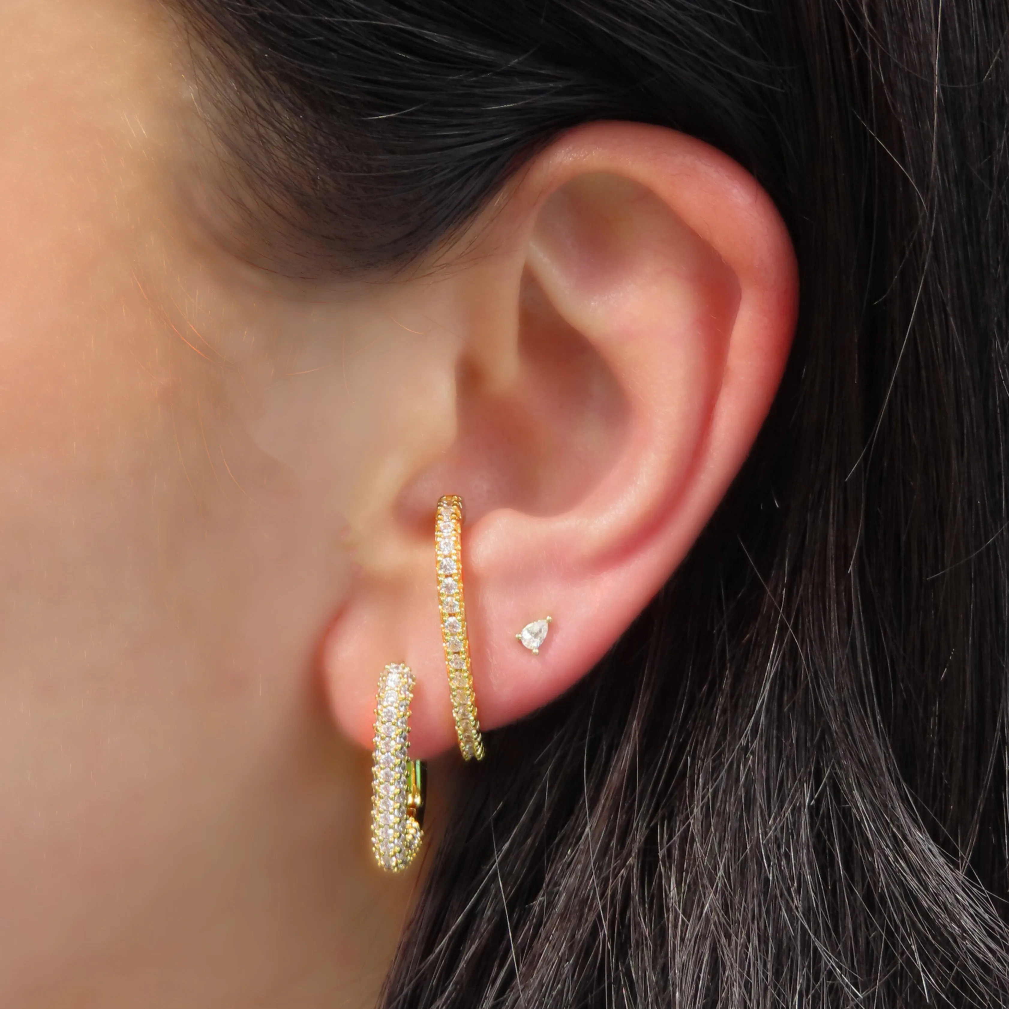 Industrial Earrings sold by Evry Jewels product image thumbnail 2