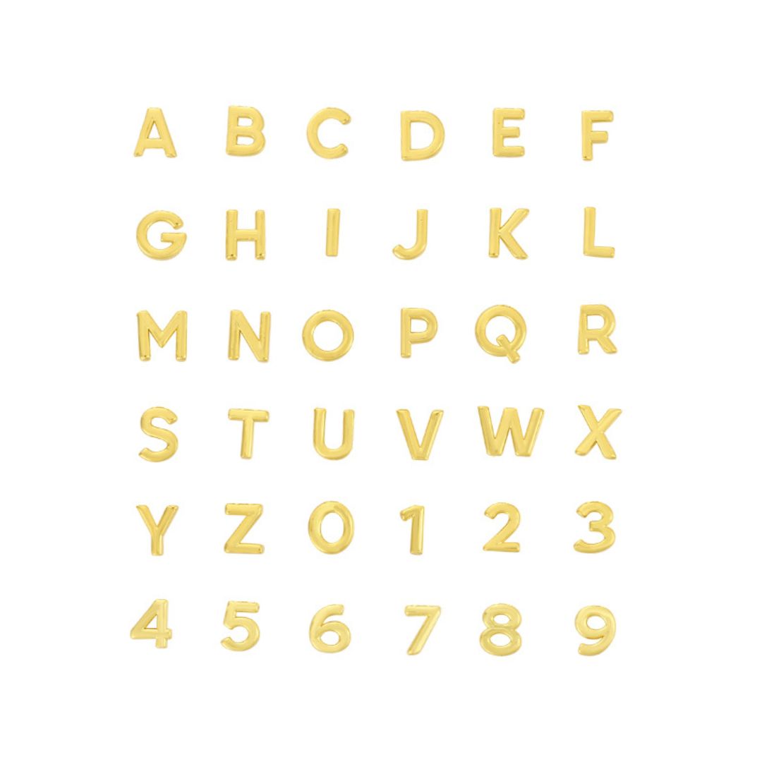 Custom/Personalized Block Initial Necklace sold by Evry Jewels product image thumbnail 5