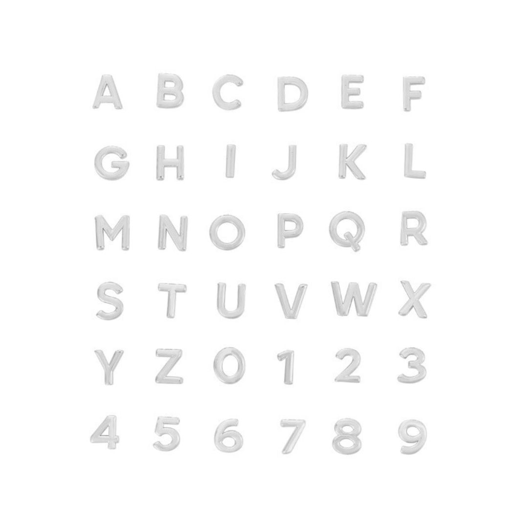 Custom/Personalized Block Initial Necklace sold by Evry Jewels product image thumbnail 6