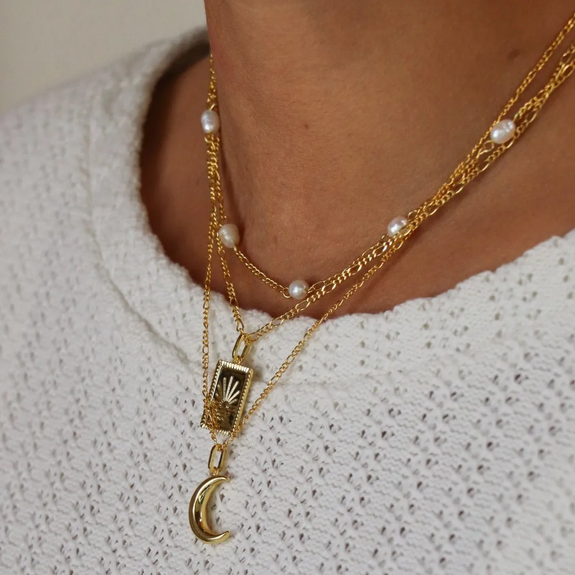 Lunar Necklace sold by Evry Jewels product image thumbnail 4