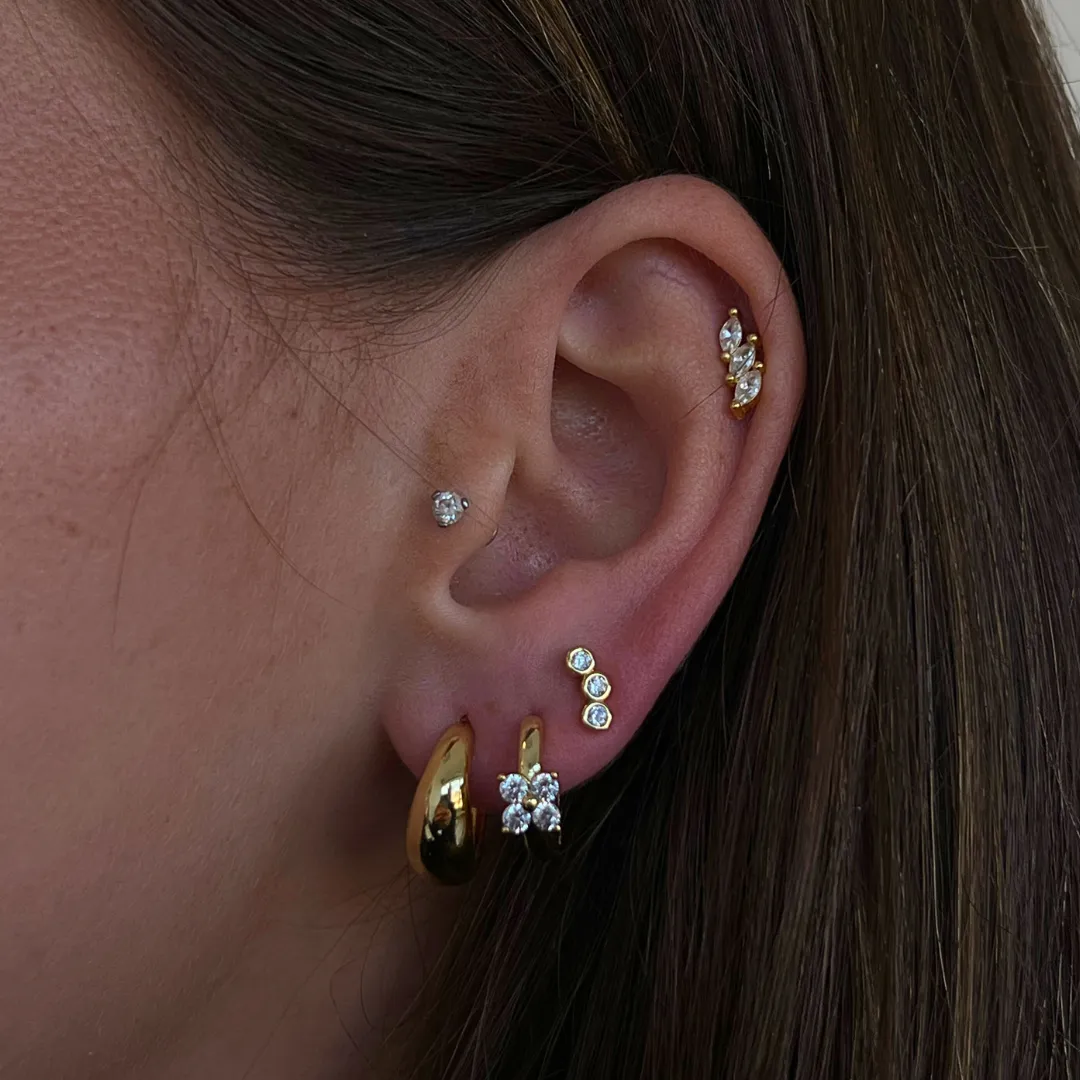 Clover Earrings sold by Evry Jewels product image thumbnail 2