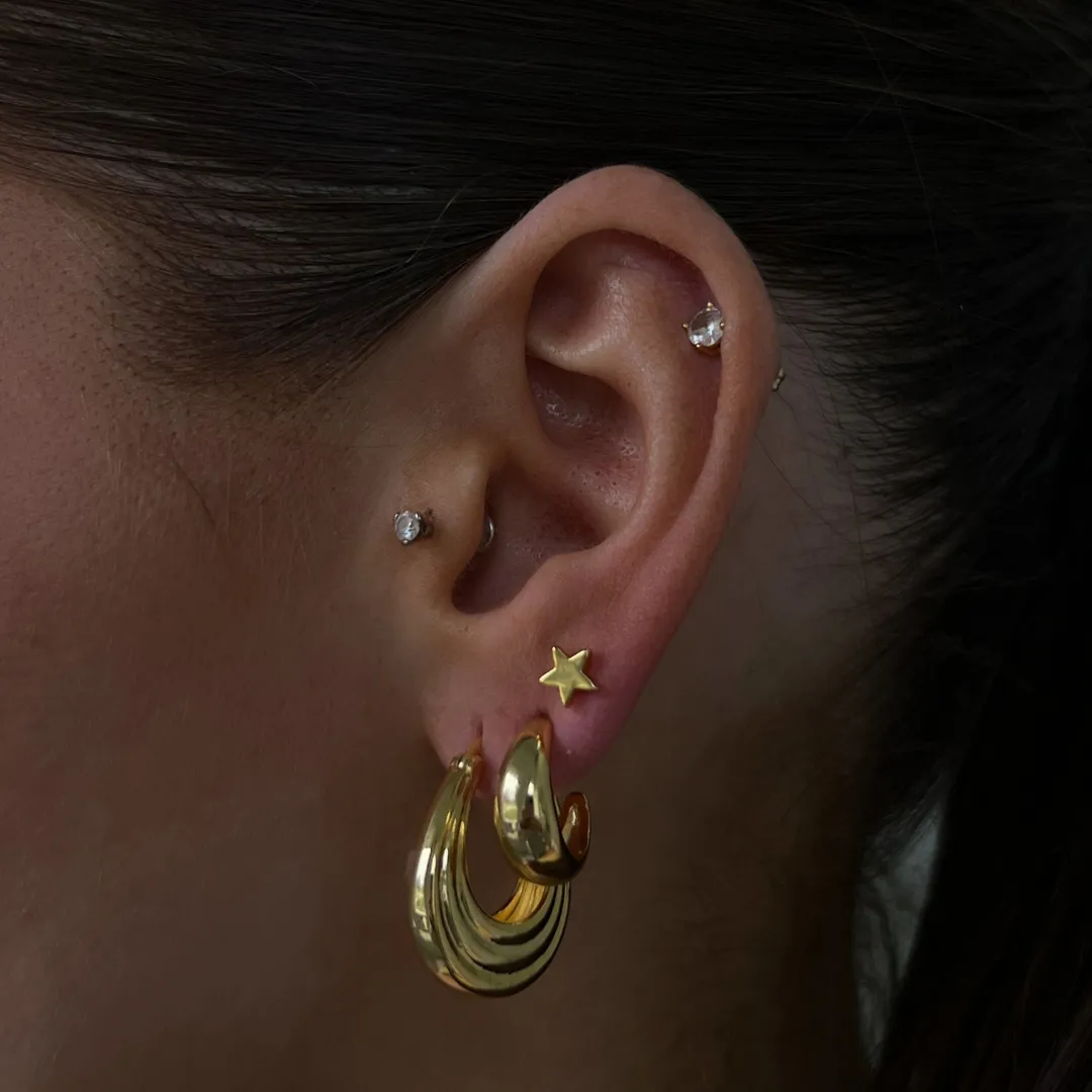 Kendall Hoops sold by Evry Jewels product image thumbnail 5