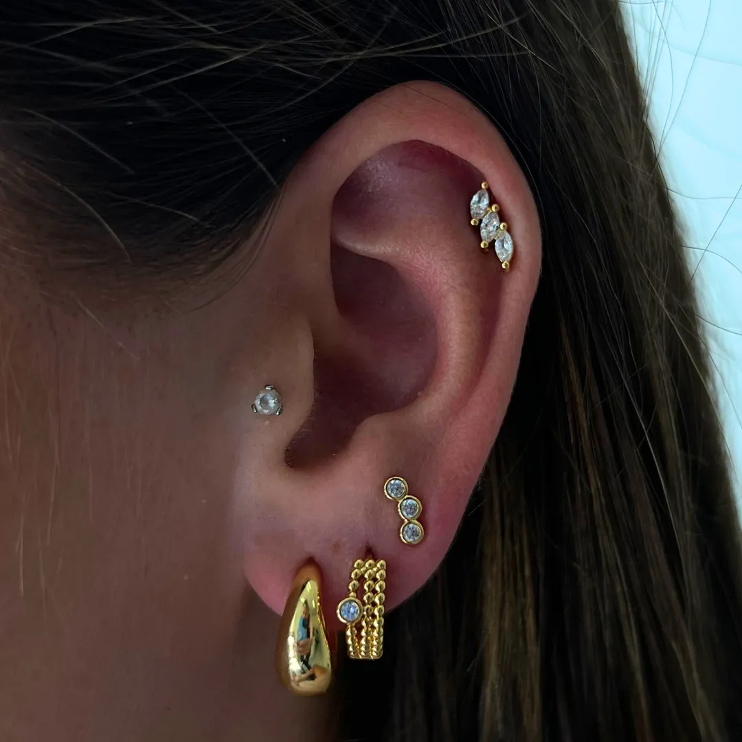 Kendall Hoops sold by Evry Jewels product image thumbnail 2