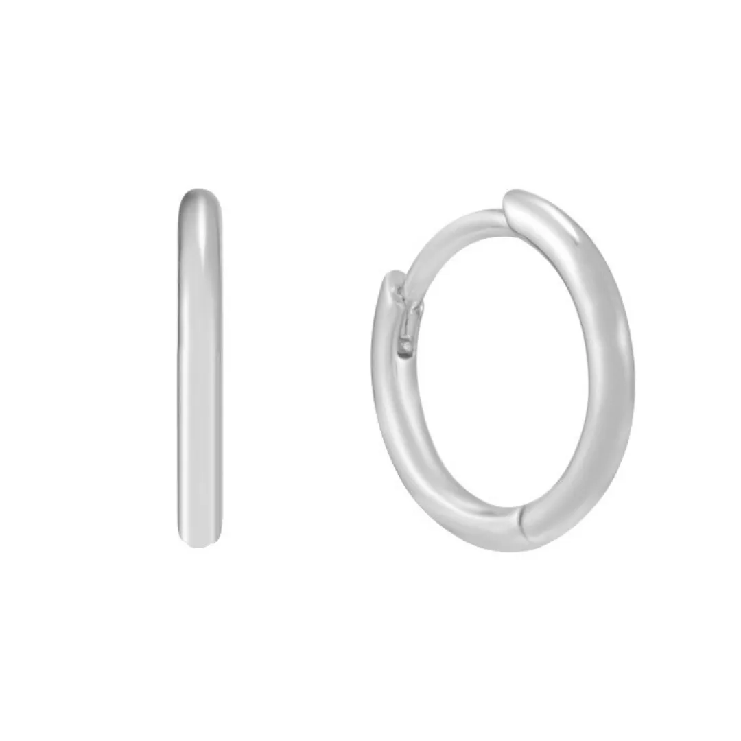 Tiny Hoops sold by Evry Jewels product image thumbnail 4