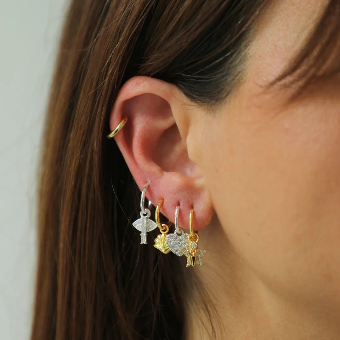 Tiny Hoops sold by Evry Jewels product image thumbnail 3